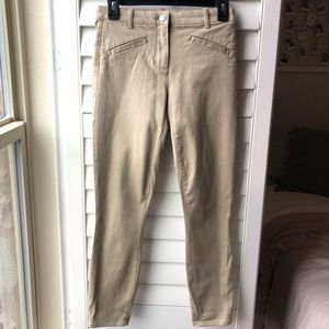 Gap Modern Stretch Skinny Crop Tan Pants